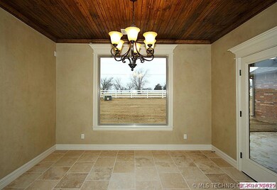 The hearth room off the back of the house features