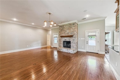 Living Room, fireplace