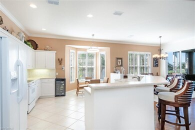 Large eat in kitchen with breakfast bar