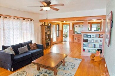 Living room entry and open floor plan