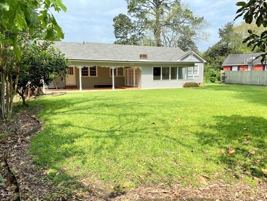 Large backyard