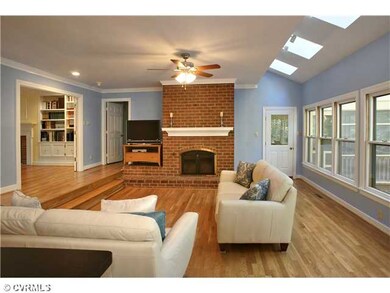 Den/Family/Great Room - with wonderful vaulted cei