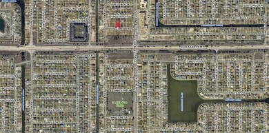 Aerial view of property's location