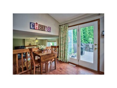 Kitchenette. FRENCH DOOR TO REAR YARD, OPEN RAIL T