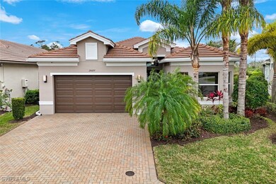 View of front facade featuring a  2 car garage