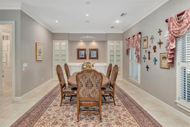 Formal dining area