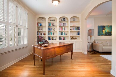 This can be a living room or a study, wonderful cu
