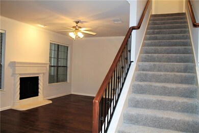 Stairway leading to bedrooms