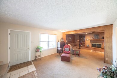 Front Door/ Living Room with Carpet