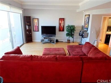 Living room, shows Balcony door to left, hallway a