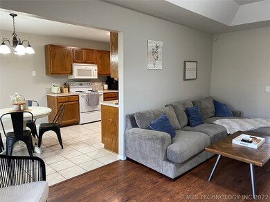 Living Room and Kitchen
