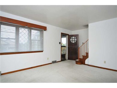 Living Room. Aview of the living room leading to t