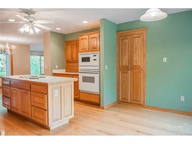 Kitchen. Large built in pantry