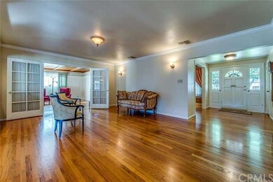Beautiful hardwood floors in the living room.  Fre