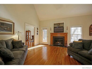 Enjoy cozy evenings in the Great Room with cathedr