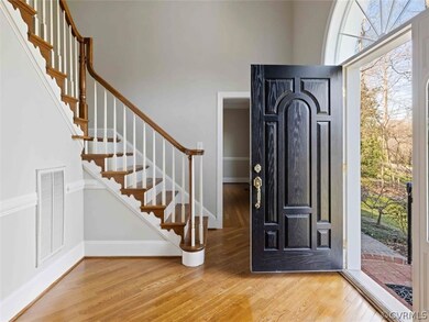 2-story Entrance Hall with coat closet: Note the f