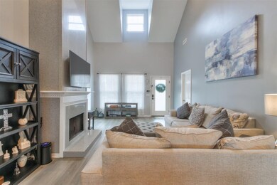 Beautiful laminate flooring throughout the home