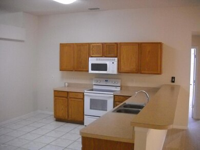 Kitchen view with breakfast bar