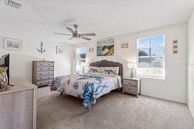 Master Bedroom on Second Floor w/ LARGE Walk In Closet & Ensuite w/ Dual Sinks & Water Closet