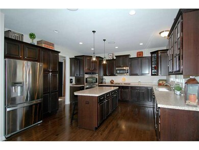 Kitchen. Amazing gourmet kitchen with an oversized
