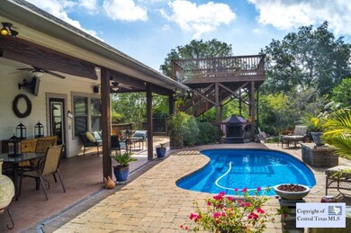 Perfect Pool/Deck: Observation deck overlooks rear yard and pool.