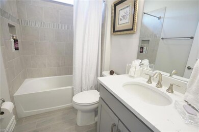 Full bathroom featuring vanity, shower / bathtub c