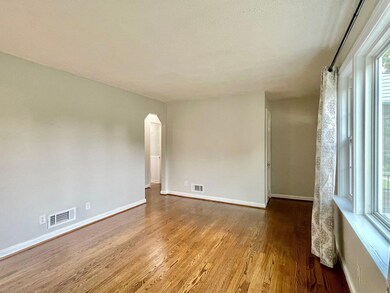 Newly refinished hardwoods