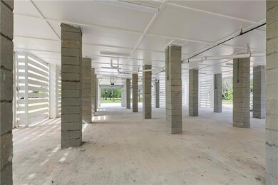 Parking underneath