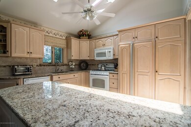 Kitchen with Granite Countertops