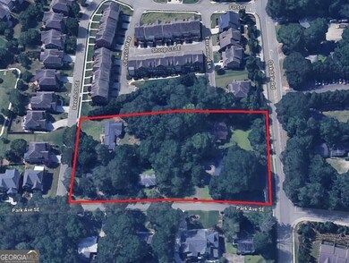 Bird's eye view over Beech ST and Park Ave