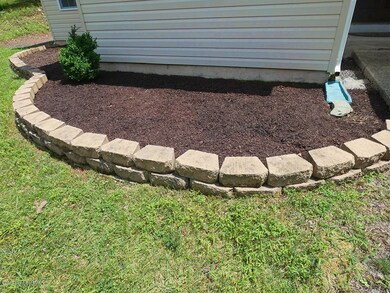 bare flowerbed