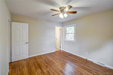 Owner's suite with full bath and closet.