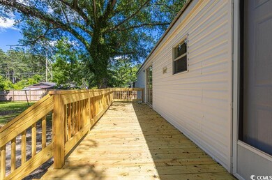 View of deck