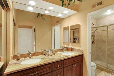 Master Bath with Dual Sinks and Granite Counter