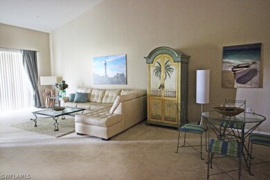 Large living and dining area