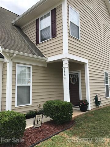 Covered Front Entry with Storm Door