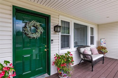 Brand new front door ~ maintenance free decking / 