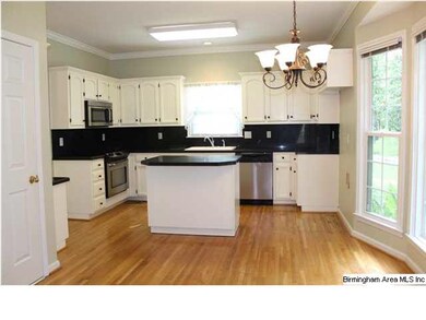 Kitchen is large enough to seat a 6 top table.