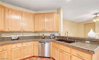 Granite countertops and eating bar