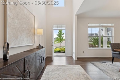 Soaring Foyer Ceiling