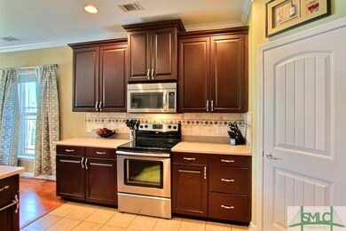 Tile Kitchen with large pantry