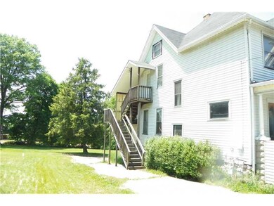 Exterior Front. Side View