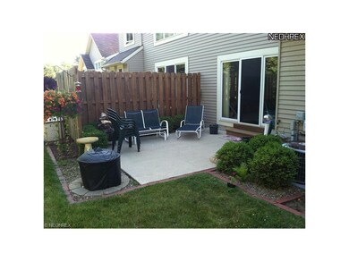 This patio is charming and comfortable.