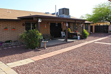 Covered patio