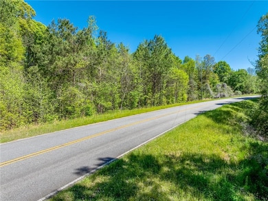 View of road featuring a wooded view
