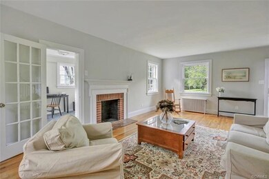 Living Room - Rear to Front View with Glass French