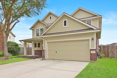The two car attached garage means you never have t
