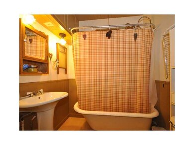 Bathroom. First floor bathroom with clawfooted tub