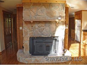 Rock Fireplace