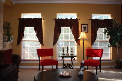 A second perspective of the family room.
